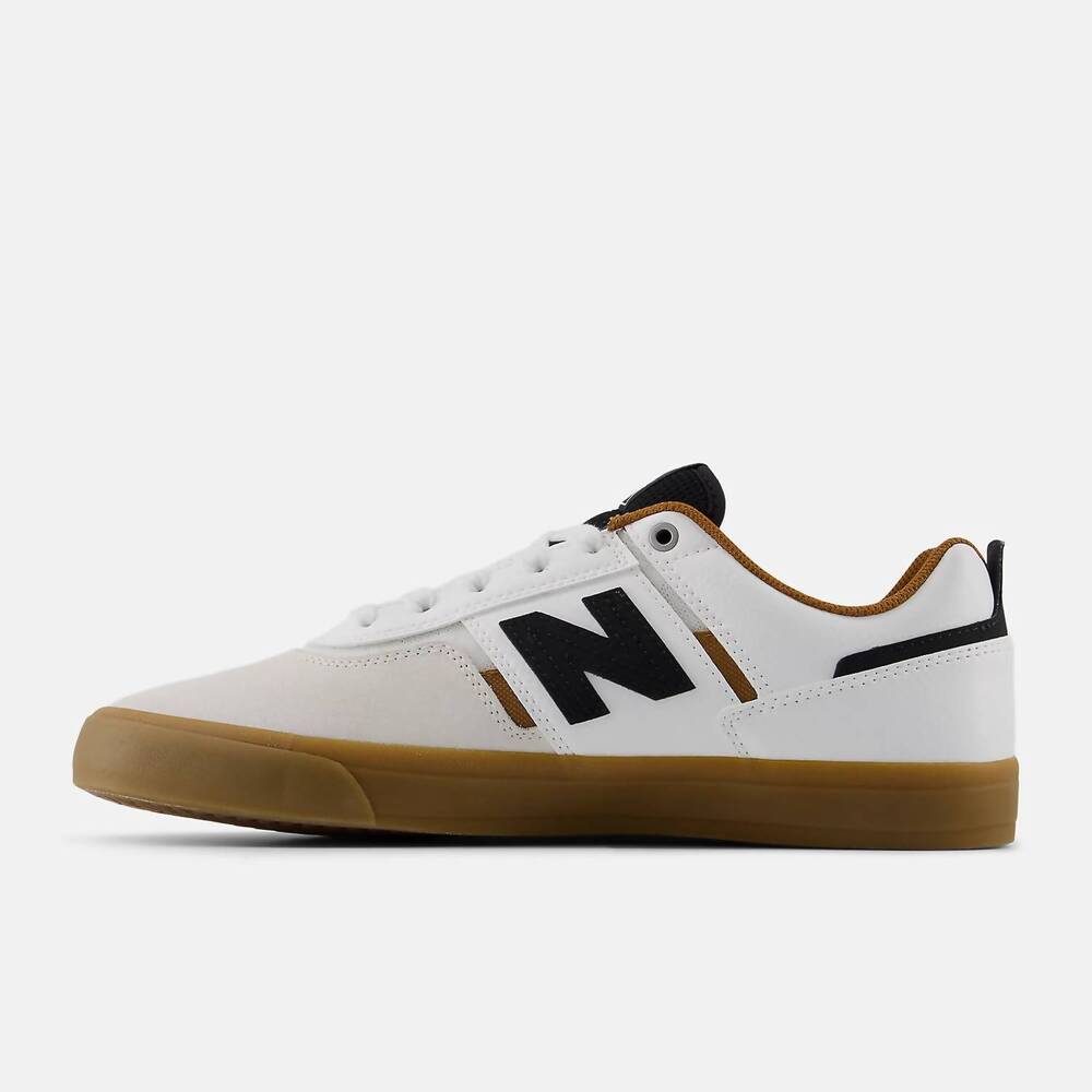 NEW NEW BALANCE men's numeric jamie foy 306 shoes in sea salt with black - Picture 4 of 7
